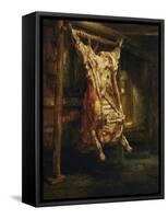 The Slaughtered Ox, 1655-Rembrandt van Rijn-Framed Stretched Canvas