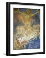 The Slav Epic: the Apotheosis of the Slavs, 1928-Alphonse Mucha-Framed Giclee Print