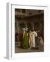 The Slave Market, 1866 (Oil on Canvas)-Jean Leon Gerome-Framed Giclee Print