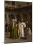 The Slave Market, 1866 (Oil on Canvas)-Jean Leon Gerome-Mounted Giclee Print