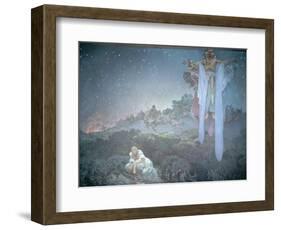 The Slavs in their Original Homeland, from the 'Slav Epic' 1912-Alphonse Mucha-Framed Giclee Print