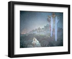 The Slavs in their Original Homeland, from the 'Slav Epic' 1912-Alphonse Mucha-Framed Giclee Print