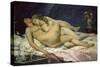 The Sleep (Le Sommeil), 1866-Gustave Courbet-Stretched Canvas