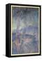 The Sleep of Brunnhilde-Arthur Rackham-Framed Stretched Canvas
