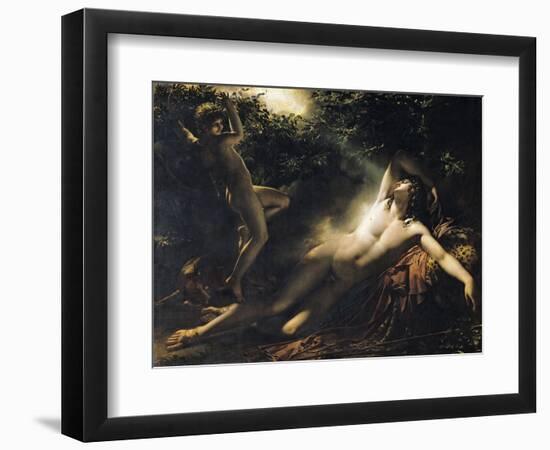 The Sleep of Endymion, 1791-Anne-Louis Girodet de Roussy-Trioson-Framed Giclee Print