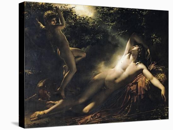 The Sleep of Endymion, 1791-Anne-Louis Girodet de Roussy-Trioson-Stretched Canvas