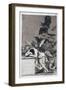 The Sleep of Reason Produces Monsters. (Capricho No 4)-Francisco de Goya-Framed Giclee Print