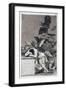 The Sleep of Reason Produces Monsters. (Capricho No 4)-Francisco de Goya-Framed Giclee Print