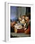 The Sleep of the Infant Jesus (Oil on Wood)-Lubin Baugin-Framed Giclee Print