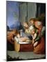 The Sleep of the Infant Jesus (Oil on Wood)-Lubin Baugin-Mounted Giclee Print