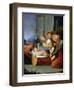 The Sleep of the Infant Jesus (Oil on Wood)-Lubin Baugin-Framed Giclee Print