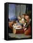 The Sleep of the Infant Jesus (Oil on Wood)-Lubin Baugin-Framed Stretched Canvas