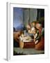 The Sleep of the Infant Jesus (Oil on Wood)-Lubin Baugin-Framed Giclee Print