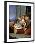 The Sleep of the Infant Jesus (Oil on Wood)-Lubin Baugin-Framed Giclee Print