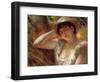 The Sleeper, 1880-Pierre-Auguste Renoir-Framed Giclee Print