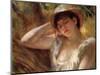 The Sleeper, 1880-Pierre-Auguste Renoir-Mounted Giclee Print