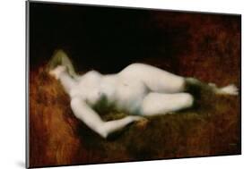The Sleeper-Jean-Jacques Henner-Mounted Giclee Print