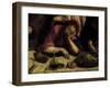 The Sleeping Apostle, Detail from the Last Supper, 1546-1548-Jacopo Bassano-Framed Giclee Print