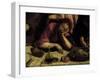 The Sleeping Apostle, Detail from the Last Supper, 1546-1548-Jacopo Bassano-Framed Giclee Print