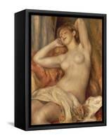 The Sleeping Bather-Pierre-Auguste Renoir-Framed Stretched Canvas