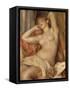 The Sleeping Bather-Pierre-Auguste Renoir-Framed Stretched Canvas