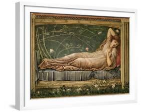 The Sleeping Beauty, 1871-Edward Burne-Jones-Framed Giclee Print