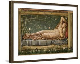 The Sleeping Beauty, 1871-Edward Burne-Jones-Framed Giclee Print