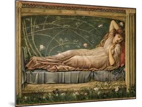 The Sleeping Beauty, 1871-Edward Burne-Jones-Mounted Giclee Print