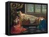 The Sleeping Beauty, 1921 (Oil on Canvas)-John Collier-Framed Stretched Canvas