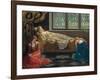 The Sleeping Beauty, 1921 (Oil on Canvas)-John Collier-Framed Giclee Print