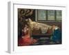 The Sleeping Beauty, 1921 (Oil on Canvas)-John Collier-Framed Giclee Print