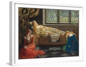 The Sleeping Beauty, 1921-John Collier-Framed Giclee Print