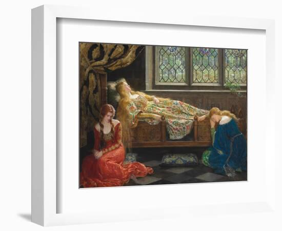 The Sleeping Beauty, 1921-John Collier-Framed Giclee Print