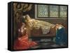 The Sleeping Beauty, 1921-John Collier-Framed Stretched Canvas