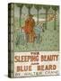 The Sleeping Beauty and Blue Beard by Walter Crane-Walter Crane-Stretched Canvas