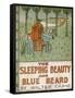 The Sleeping Beauty and Blue Beard by Walter Crane-Walter Crane-Framed Stretched Canvas