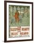 The Sleeping Beauty and Blue Beard by Walter Crane-Walter Crane-Framed Giclee Print