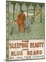 The Sleeping Beauty and Blue Beard by Walter Crane-Walter Crane-Mounted Giclee Print