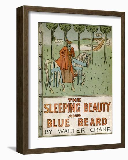 The Sleeping Beauty and Blue Beard by Walter Crane-Walter Crane-Framed Giclee Print