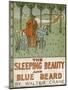 The Sleeping Beauty and Blue Beard by Walter Crane-Walter Crane-Mounted Giclee Print