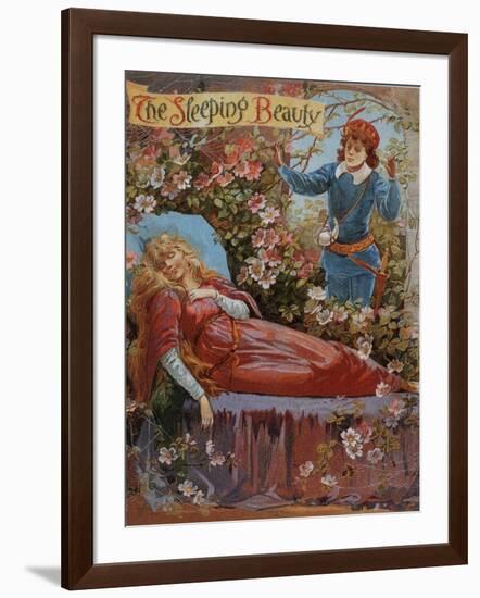 The Sleeping Beauty, Fairy Tales Children's Books Pantomimes Posters, UK, 1910-null-Framed Giclee Print