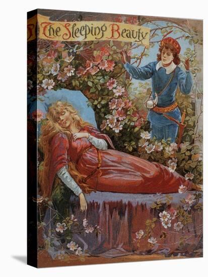 The Sleeping Beauty, Fairy Tales Children's Books Pantomimes Posters, UK, 1910-null-Stretched Canvas