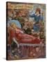 The Sleeping Beauty, Fairy Tales Children's Books Pantomimes Posters, UK, 1910-null-Stretched Canvas