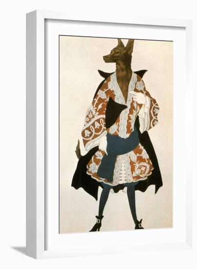 The Sleeping Beauty Wolf, 1921-Leon Bakst-Framed Giclee Print