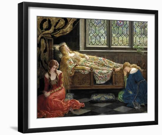 The Sleeping Beauty-null-Framed Giclee Print