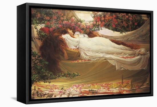 The Sleeping Beauty-Thomas Ralph Spence-Framed Stretched Canvas