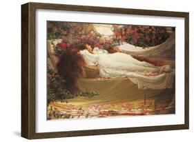 The Sleeping Beauty-Thomas Ralph Spence-Framed Giclee Print