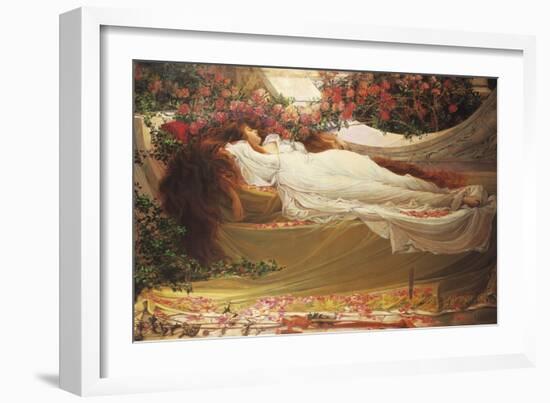 The Sleeping Beauty-Thomas Ralph Spence-Framed Giclee Print