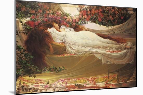 The Sleeping Beauty-Thomas Ralph Spence-Mounted Giclee Print