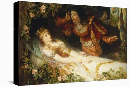 The Sleeping Beauty-Richard Eisermann-Stretched Canvas